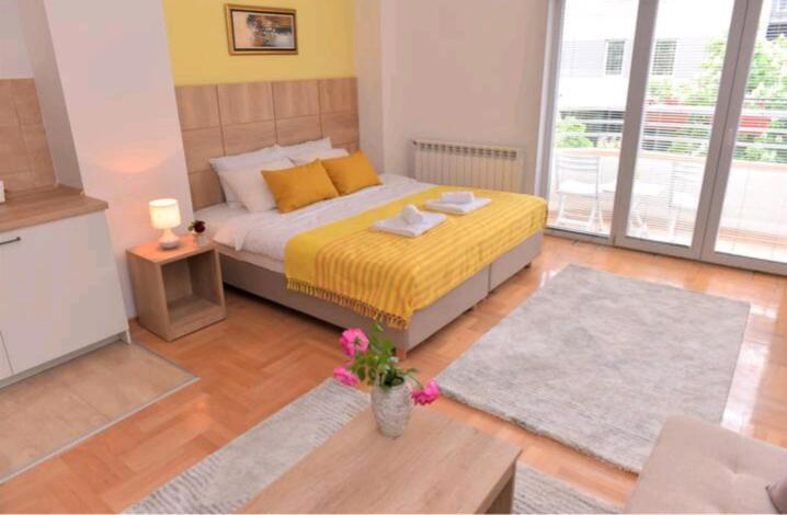 Milica Apartments Скоп'є Екстер'єр фото